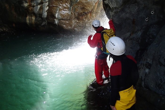 grotte canyoning bras rouge